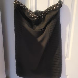 Studded black dress